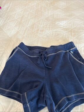 Tommy Bahama Indigo Blue Drawstring Athletic Shorts